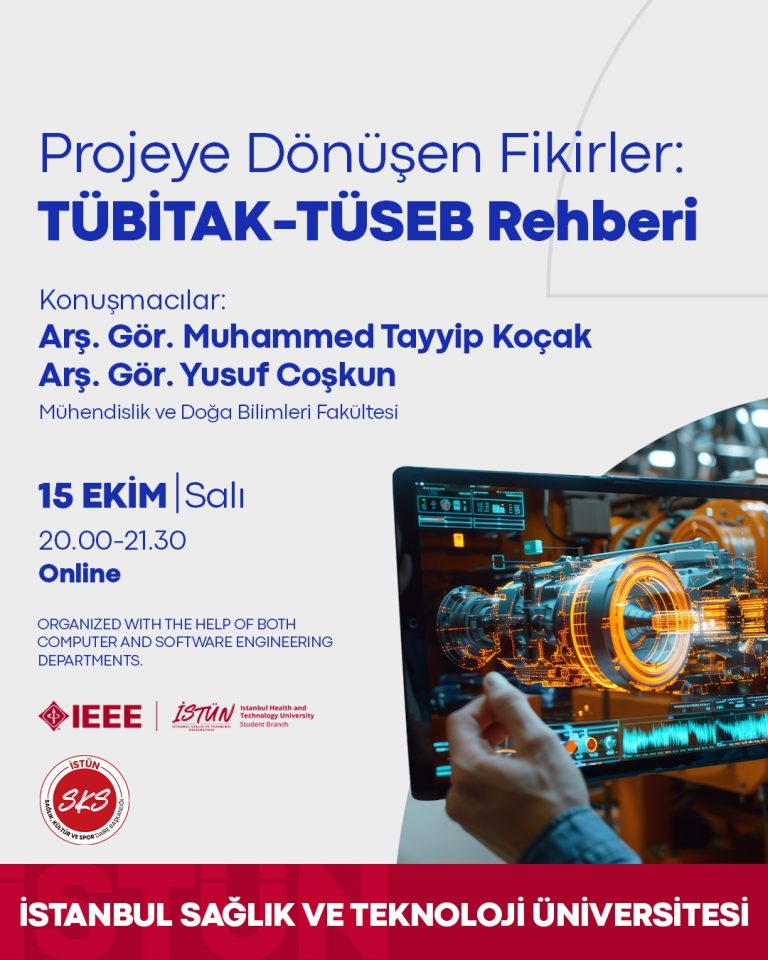 Ideas Turning into Projects: A TÜBİTAK-TÜSEB Guide